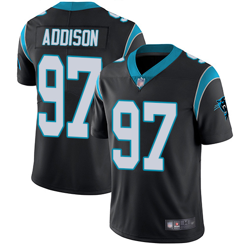 Carolina Panthers Limited Black Men Mario Addison Home Jersey NFL Football 97 Vapor Untouchable